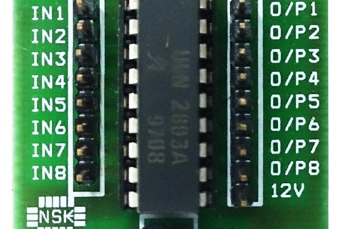crisstel.ro Raspberry PI și ULN2803 shield comutator motor buton LED